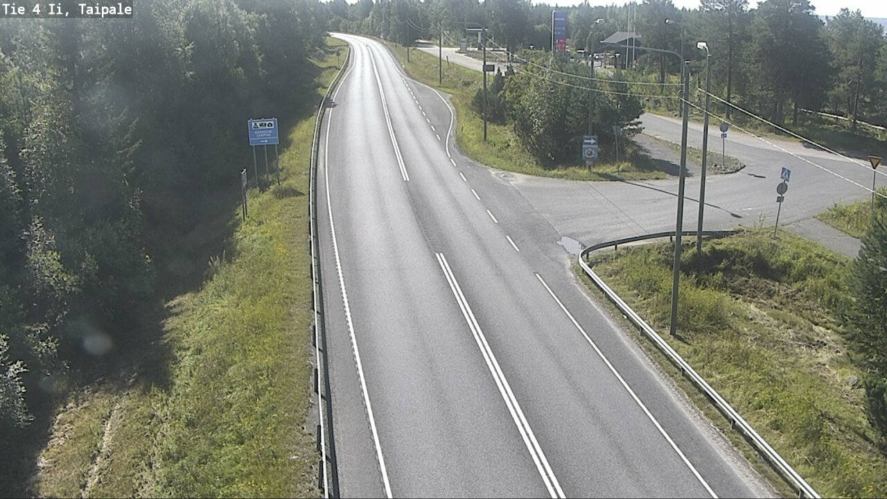 Weather Camera Image Road 4 Ii, Taipale, Ii, Pohjois-Pohjanmaa