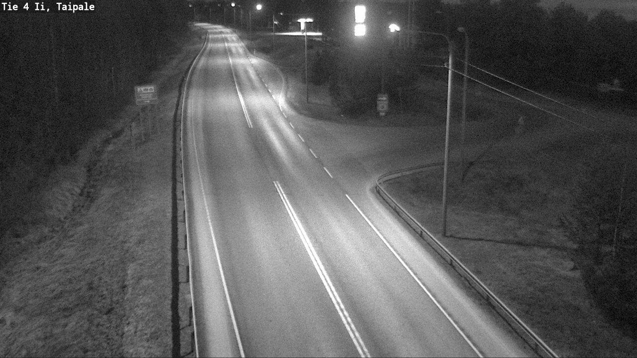 Weather Camera Image Väg 4 Ijo, Taipale, Ii, Pohjois-Pohjanmaa