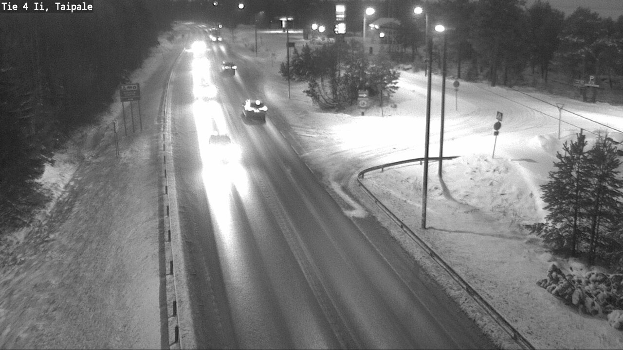 Weather Camera Image Road 4 Ii, Taipale, Ii, Pohjois-Pohjanmaa