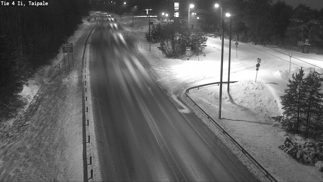 Weather Camera Image Road 4 Ii, Taipale, Ii, Pohjois-Pohjanmaa