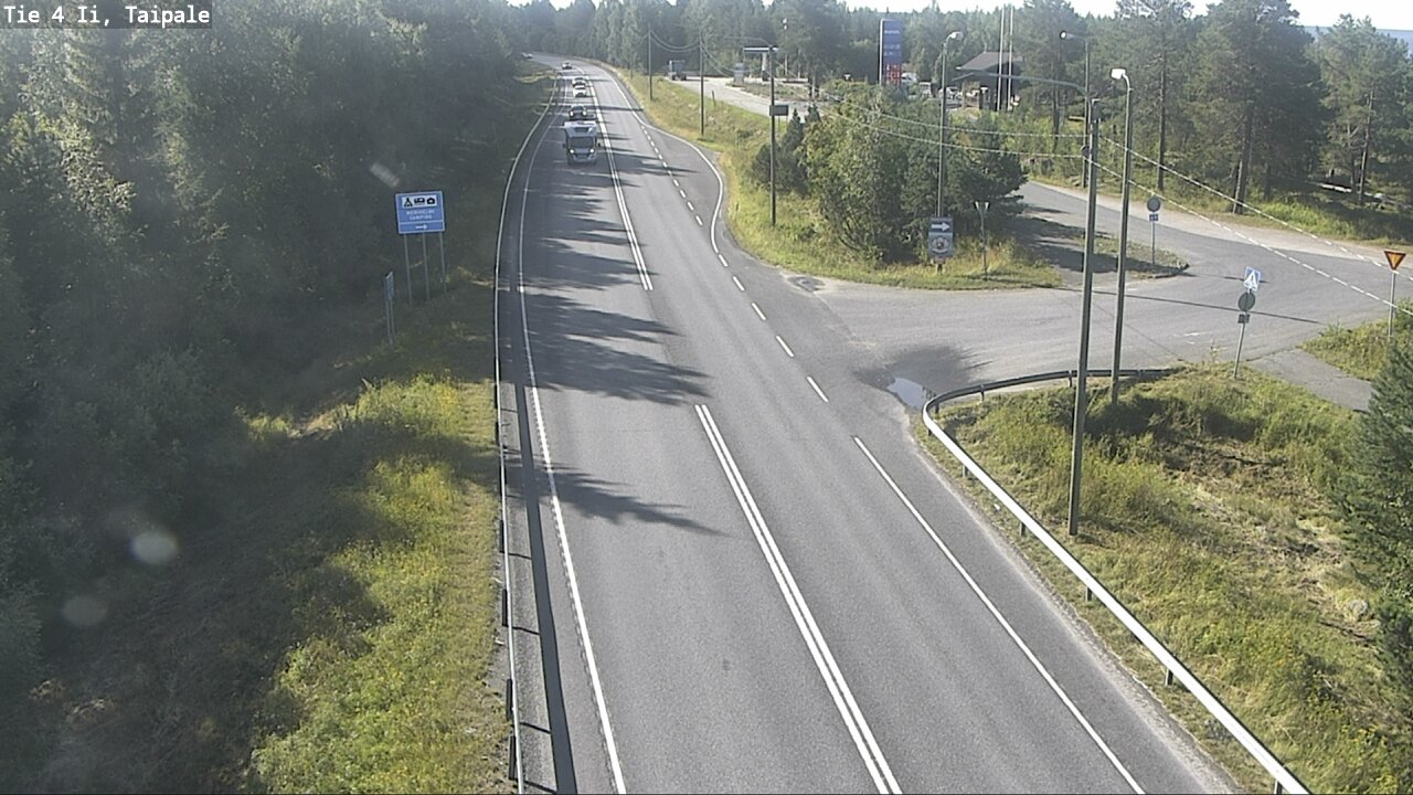 Weather Camera Image Road 4 Ii, Taipale, Ii, Pohjois-Pohjanmaa