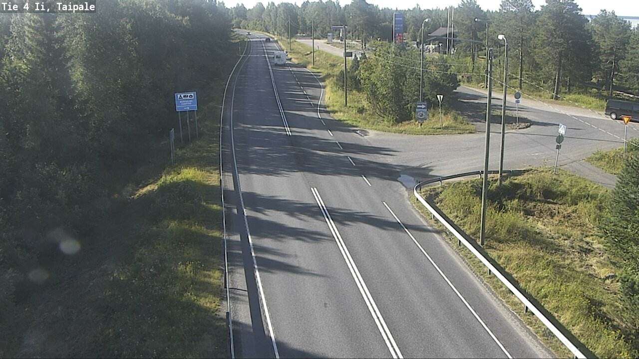 Weather Camera Image Road 4 Ii, Taipale, Ii, Pohjois-Pohjanmaa