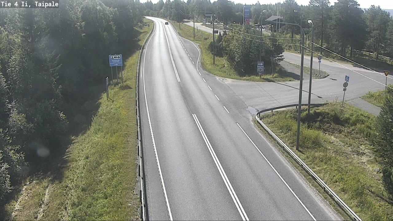 Weather Camera Image Road 4 Ii, Taipale, Ii, Pohjois-Pohjanmaa