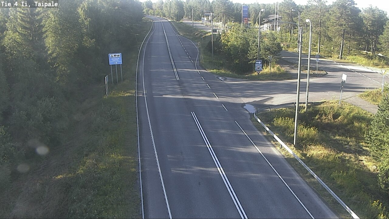 Weather Camera Image Road 4 Ii, Taipale, Ii, Pohjois-Pohjanmaa