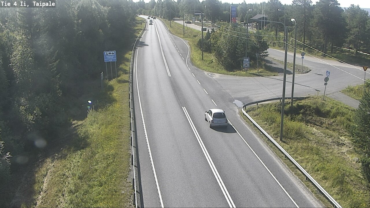 Weather Camera Image Road 4 Ii, Taipale, Ii, Pohjois-Pohjanmaa