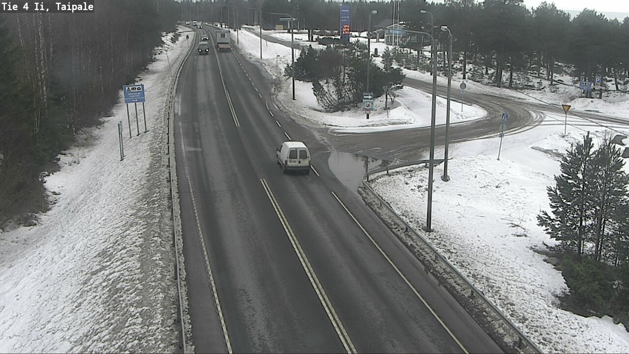 Weather Camera Image Road 4 Ii, Taipale, Ii, Pohjois-Pohjanmaa