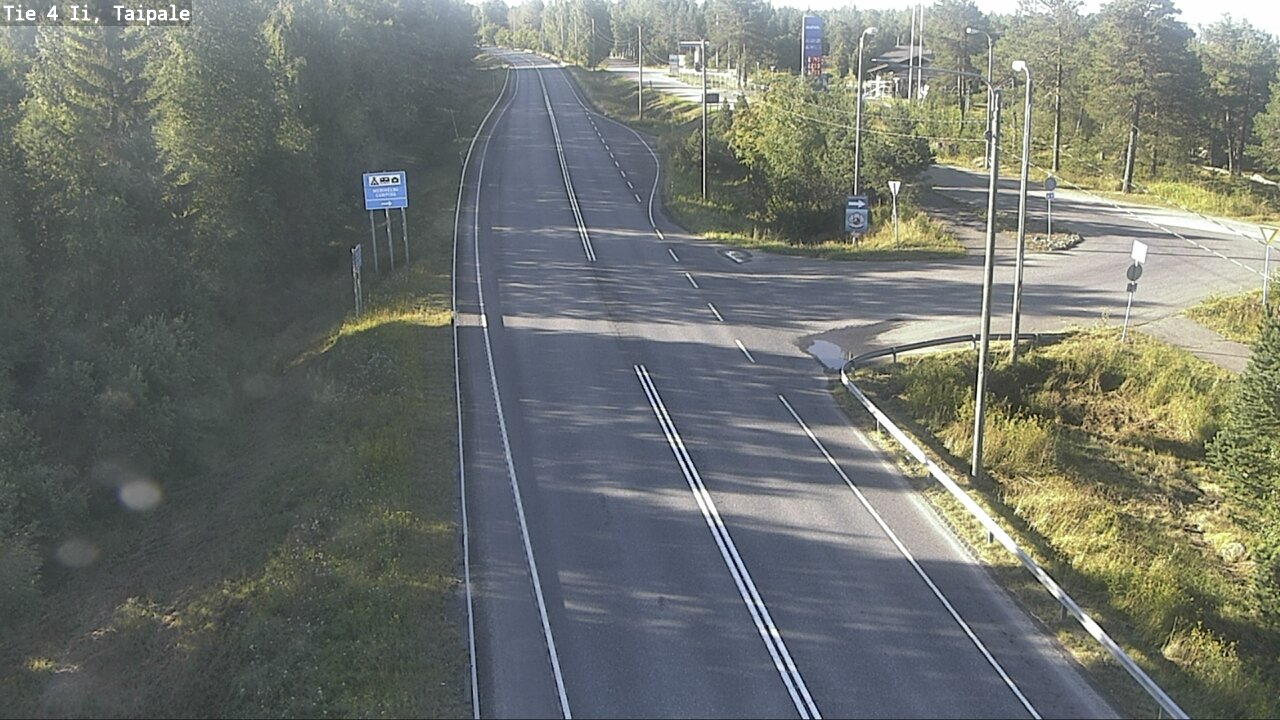 Weather Camera Image Road 4 Ii, Taipale, Ii, Pohjois-Pohjanmaa