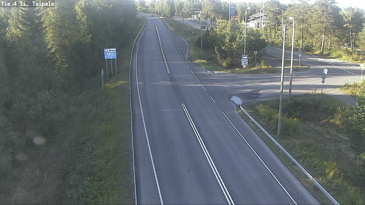 Weather Camera Image Road 4 Ii, Taipale, Ii, Pohjois-Pohjanmaa