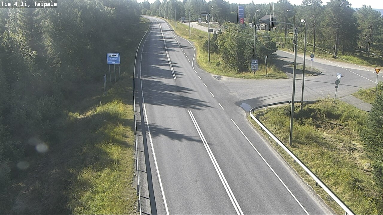 Weather Camera Image Road 4 Ii, Taipale, Ii, Pohjois-Pohjanmaa