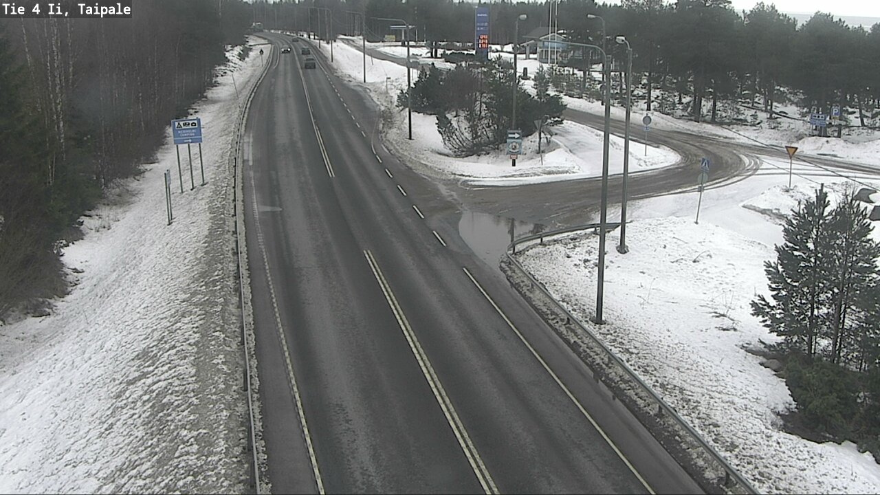 Weather Camera Image Road 4 Ii, Taipale, Ii, Pohjois-Pohjanmaa