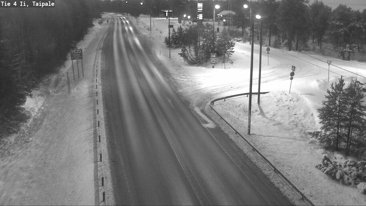 Weather Camera Image Road 4 Ii, Taipale, Ii, Pohjois-Pohjanmaa