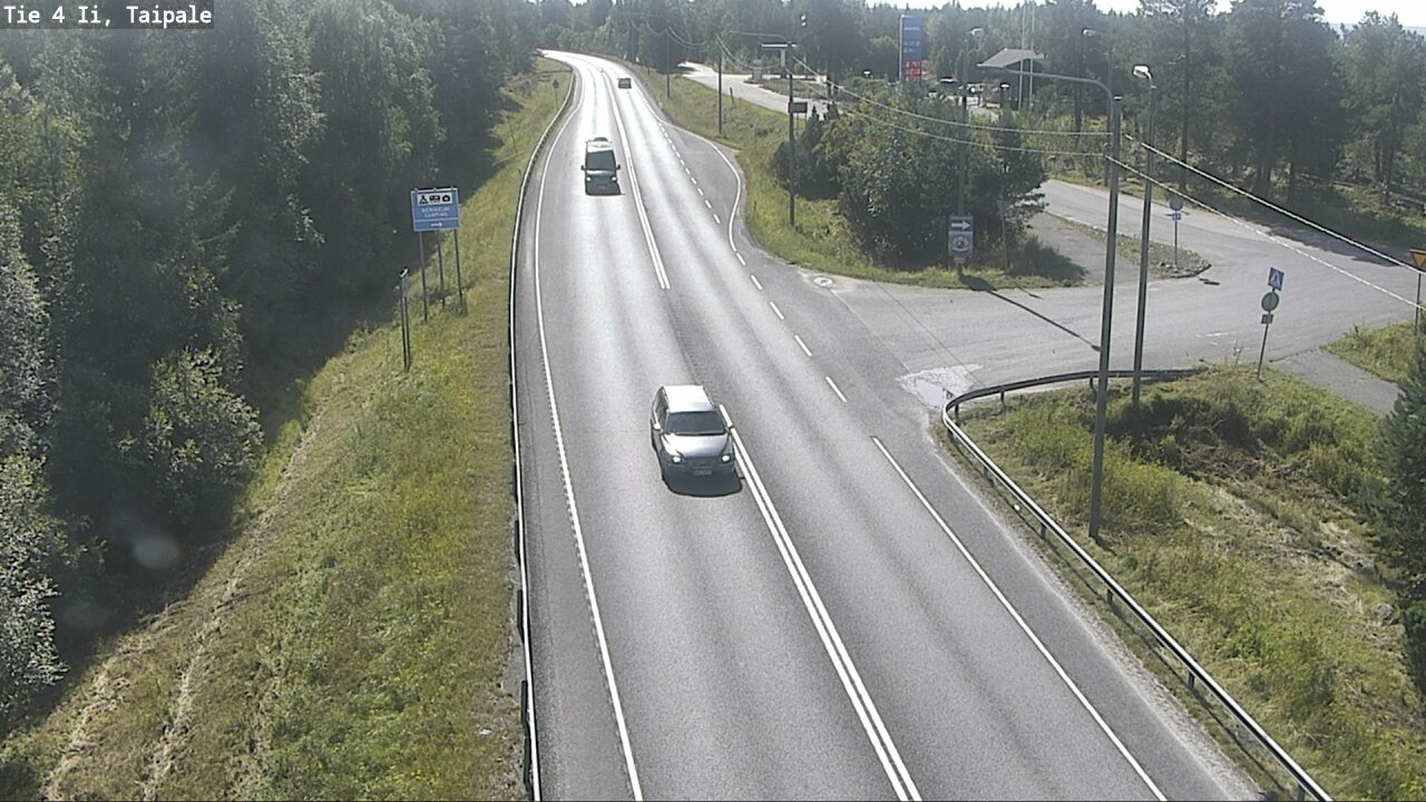 Weather Camera Image Road 4 Ii, Taipale, Ii, Pohjois-Pohjanmaa