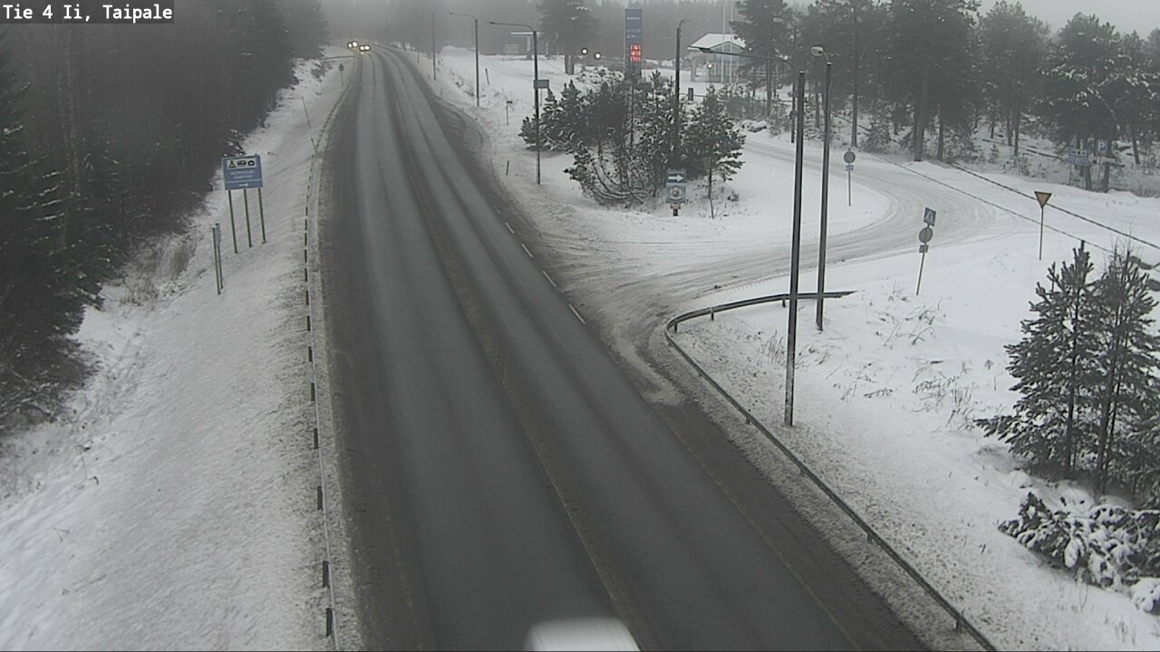 Weather Camera Image Väg 4 Ijo, Taipale, Ii, Pohjois-Pohjanmaa