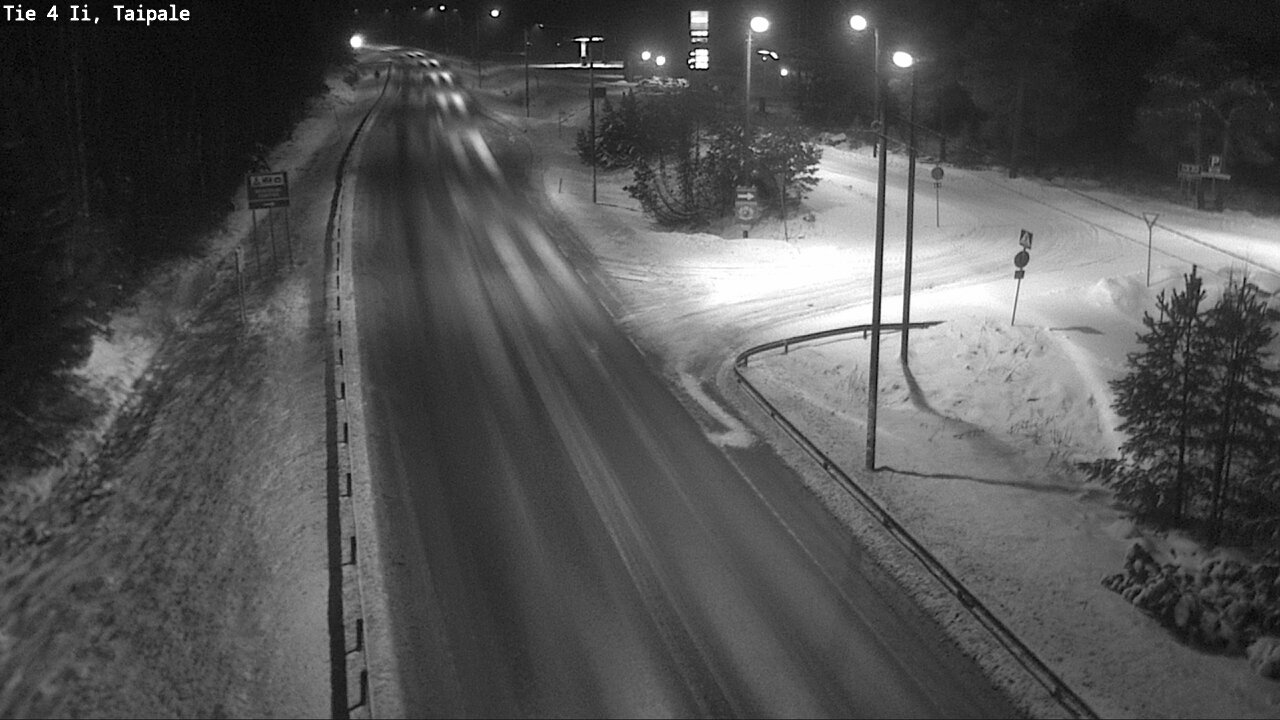 Weather Camera Image Road 4 Ii, Taipale, Ii, Pohjois-Pohjanmaa