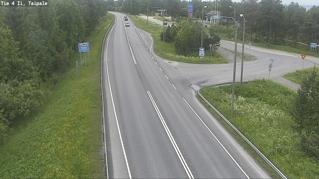 Weather Camera Image Road 4 Ii, Taipale, Ii, Pohjois-Pohjanmaa