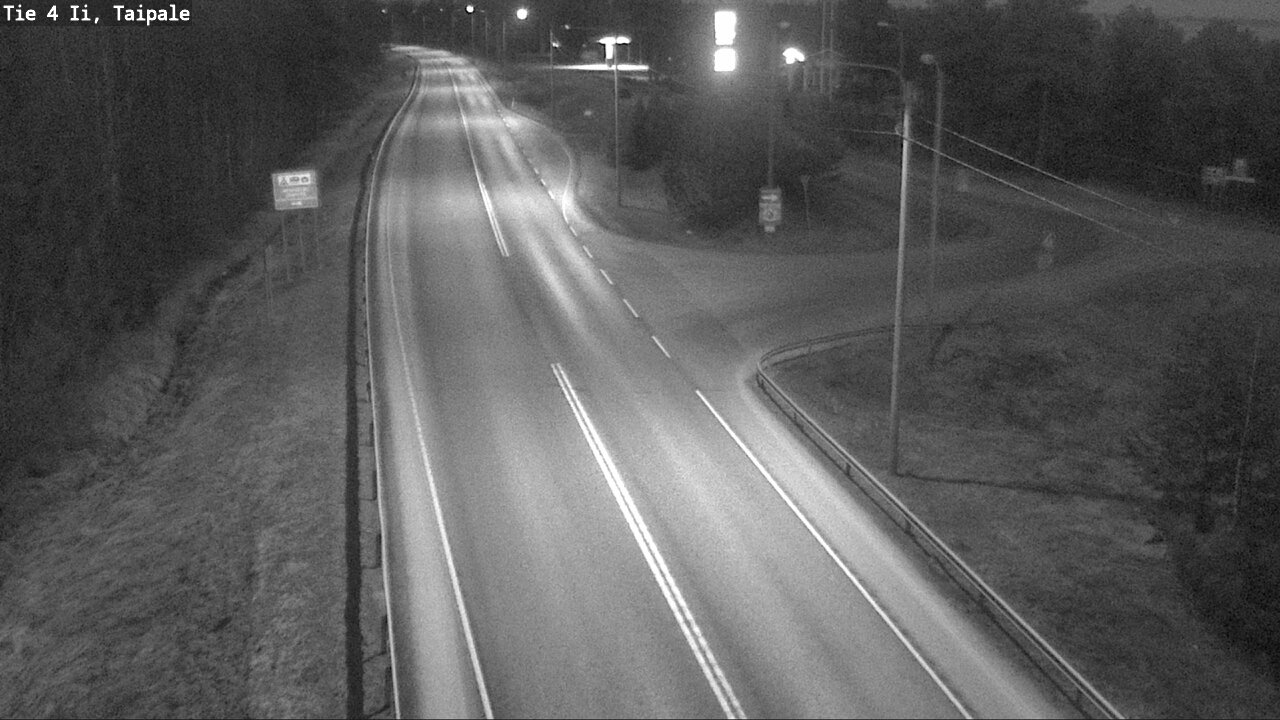 Weather Camera Image Väg 4 Ijo, Taipale, Ii, Pohjois-Pohjanmaa