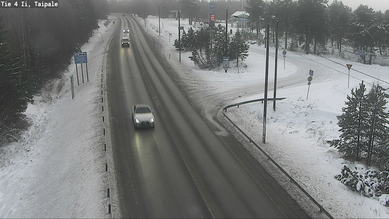 Weather Camera Image Väg 4 Ijo, Taipale, Ii, Pohjois-Pohjanmaa