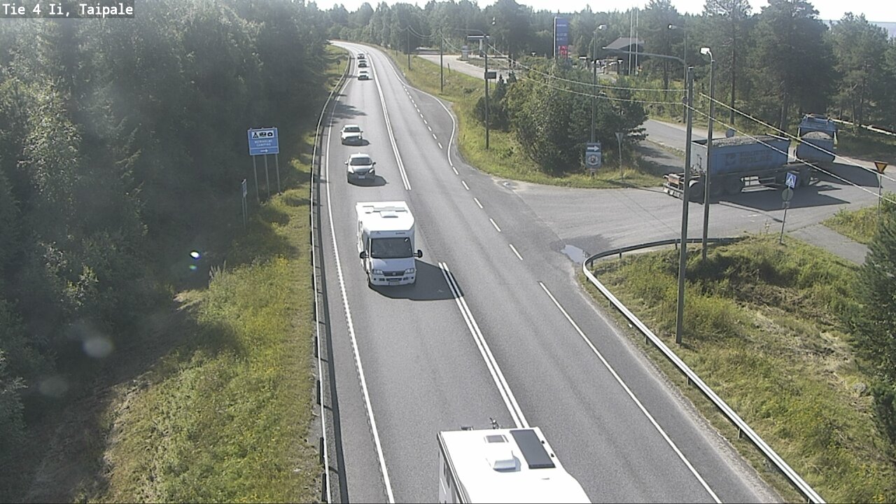 Weather Camera Image Road 4 Ii, Taipale, Ii, Pohjois-Pohjanmaa