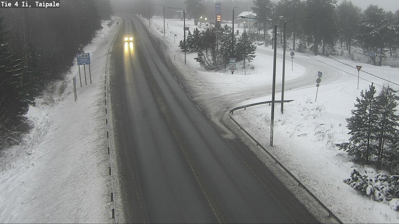 Weather Camera Image Väg 4 Ijo, Taipale, Ii, Pohjois-Pohjanmaa