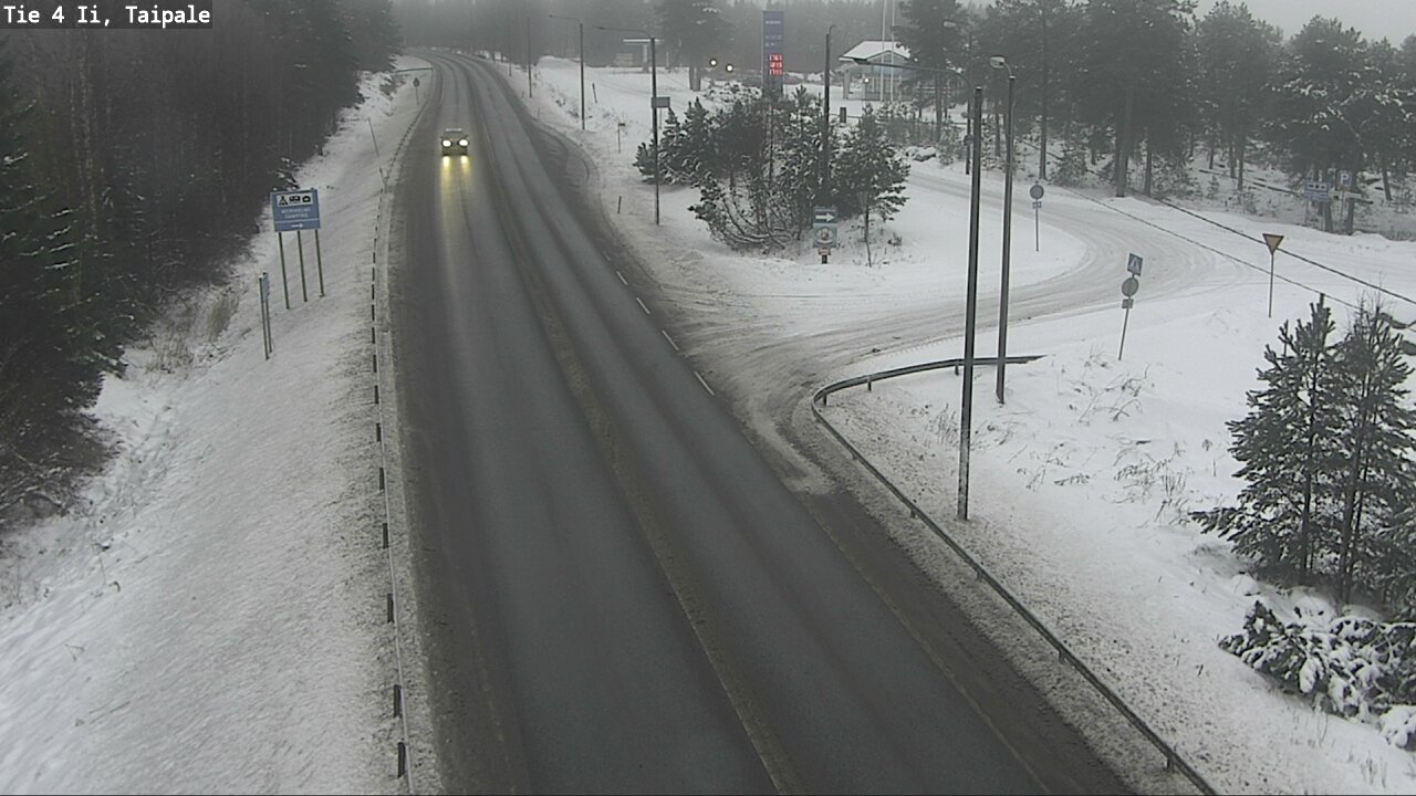 Weather Camera Image Väg 4 Ijo, Taipale, Ii, Pohjois-Pohjanmaa