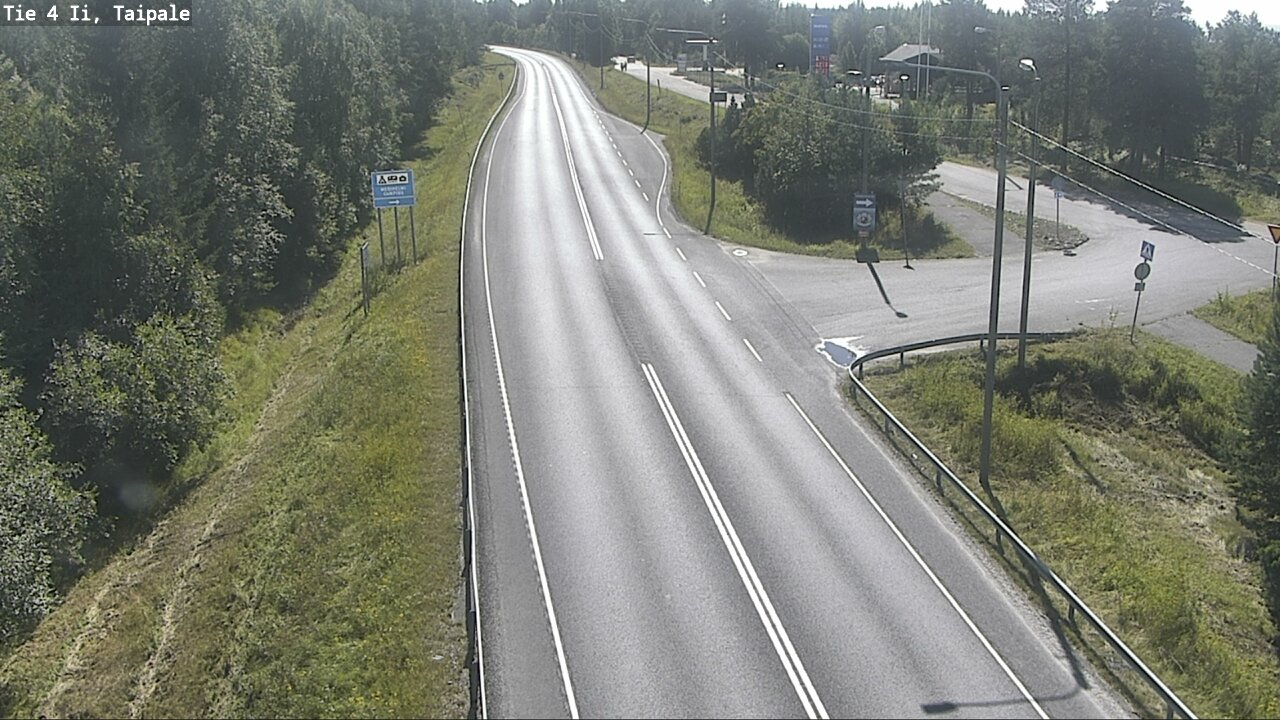 Weather Camera Image Road 4 Ii, Taipale, Ii, Pohjois-Pohjanmaa