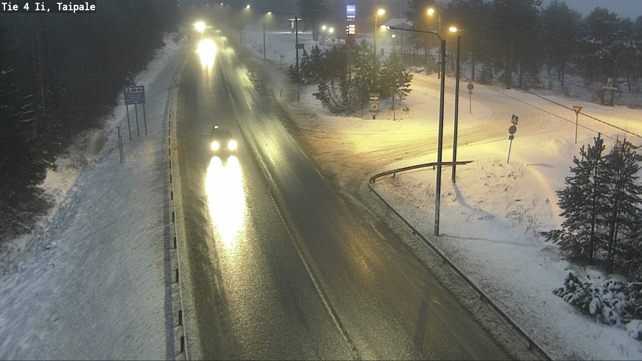 Weather Camera Image Väg 4 Ijo, Taipale, Ii, Pohjois-Pohjanmaa