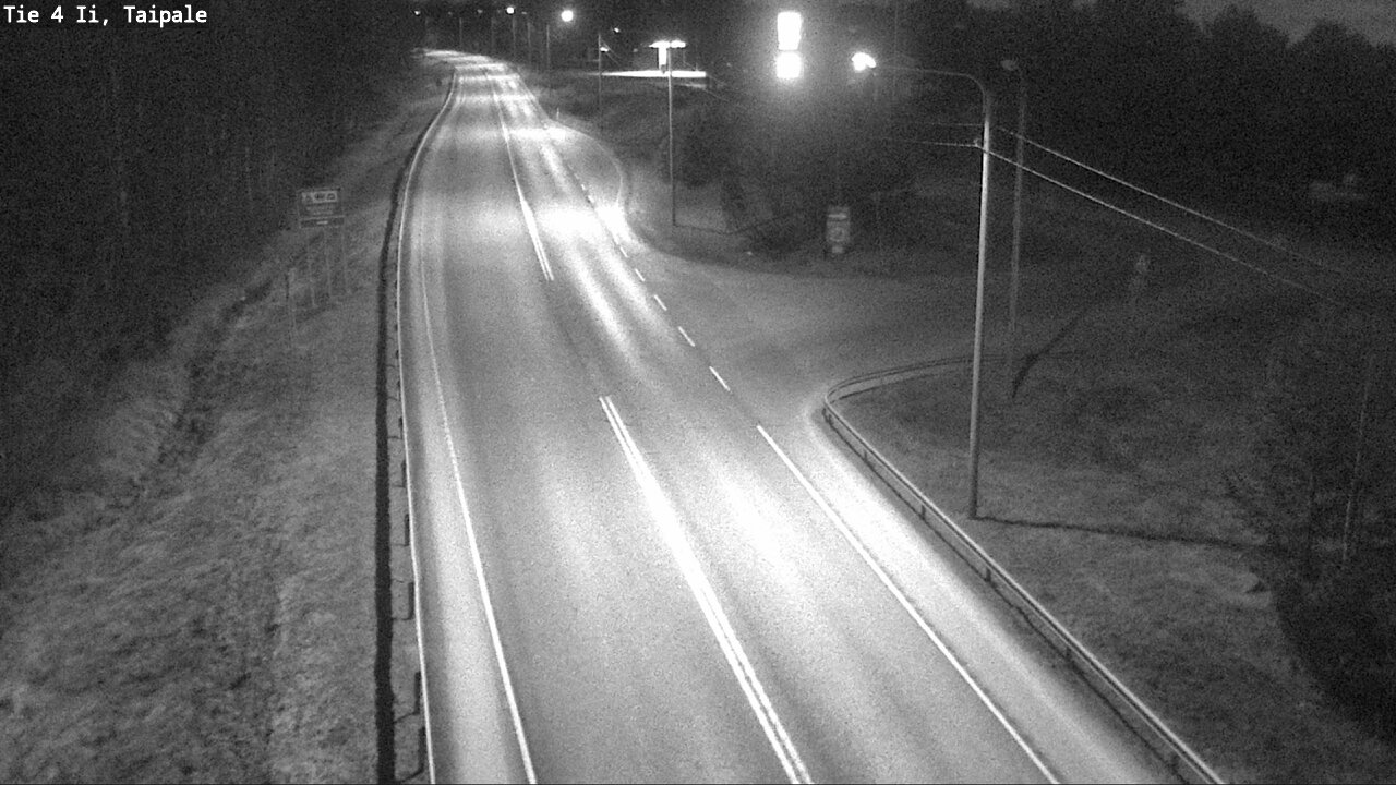 Weather Camera Image Väg 4 Ijo, Taipale, Ii, Pohjois-Pohjanmaa