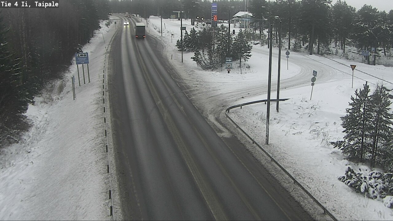 Weather Camera Image Road 4 Ii, Taipale, Ii, Pohjois-Pohjanmaa