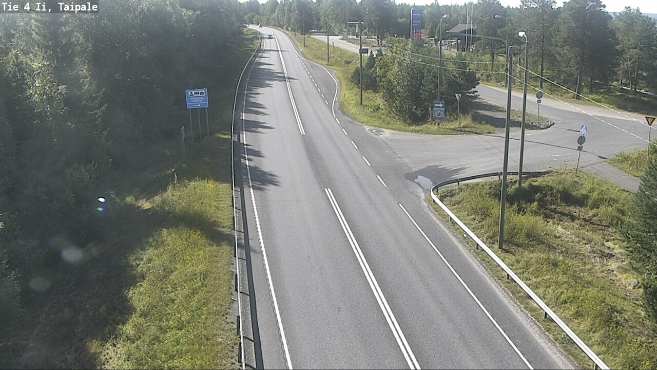 Weather Camera Image Road 4 Ii, Taipale, Ii, Pohjois-Pohjanmaa