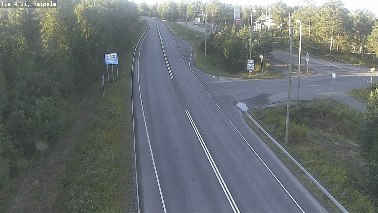 Weather Camera Image Road 4 Ii, Taipale, Ii, Pohjois-Pohjanmaa