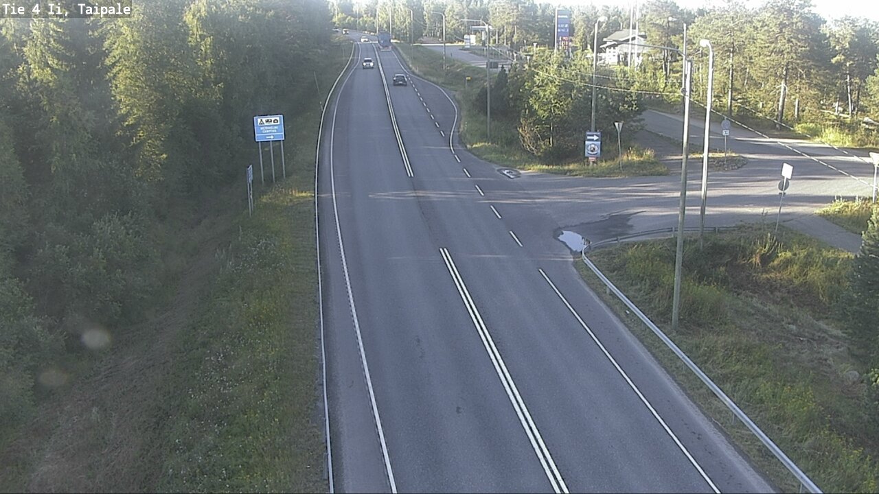 Weather Camera Image Road 4 Ii, Taipale, Ii, Pohjois-Pohjanmaa