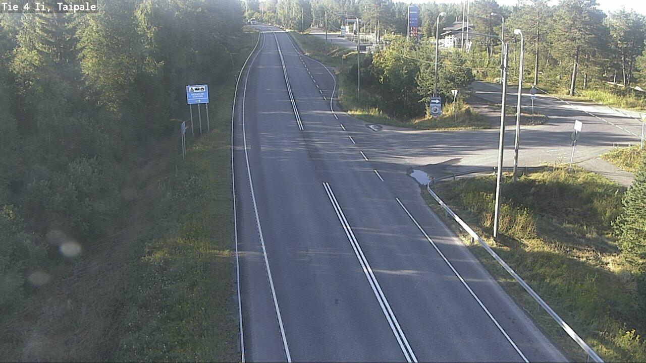 Weather Camera Image Road 4 Ii, Taipale, Ii, Pohjois-Pohjanmaa