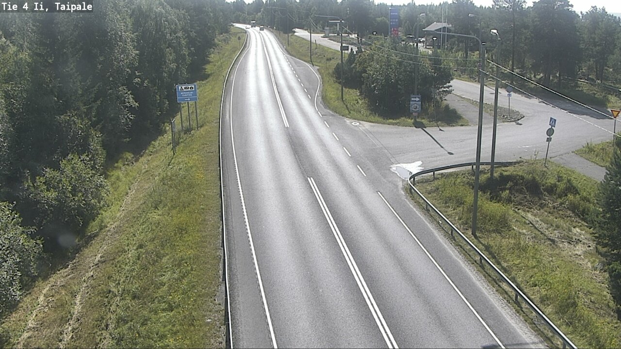 Weather Camera Image Road 4 Ii, Taipale, Ii, Pohjois-Pohjanmaa