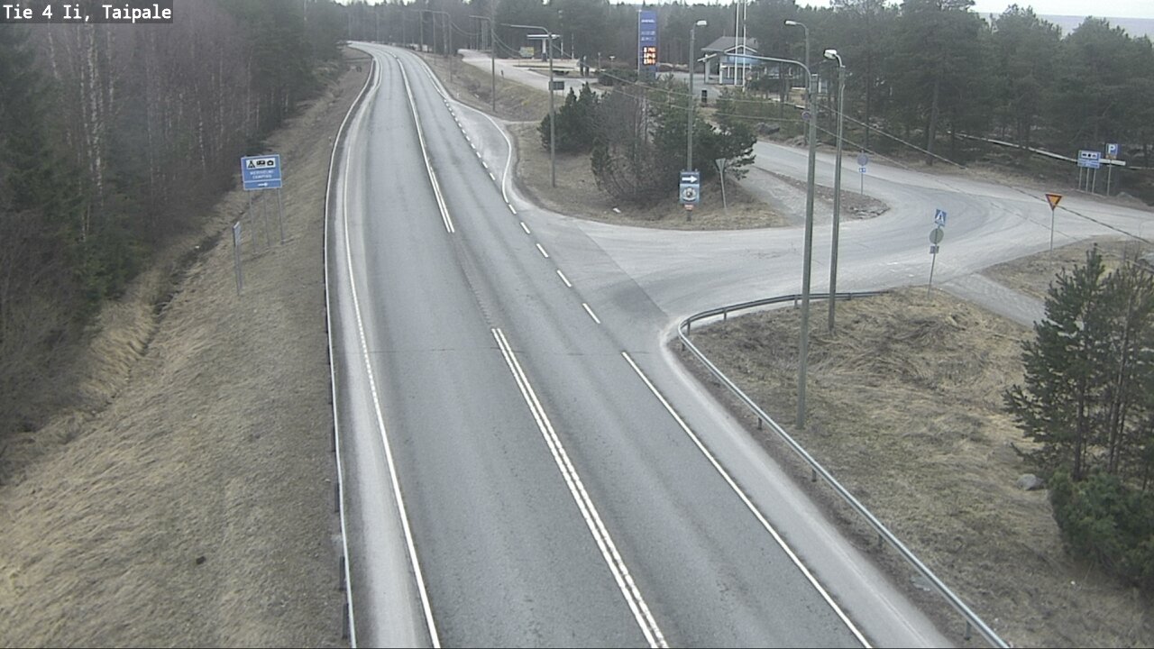 Weather Camera Image Väg 4 Ijo, Taipale, Ii, Pohjois-Pohjanmaa