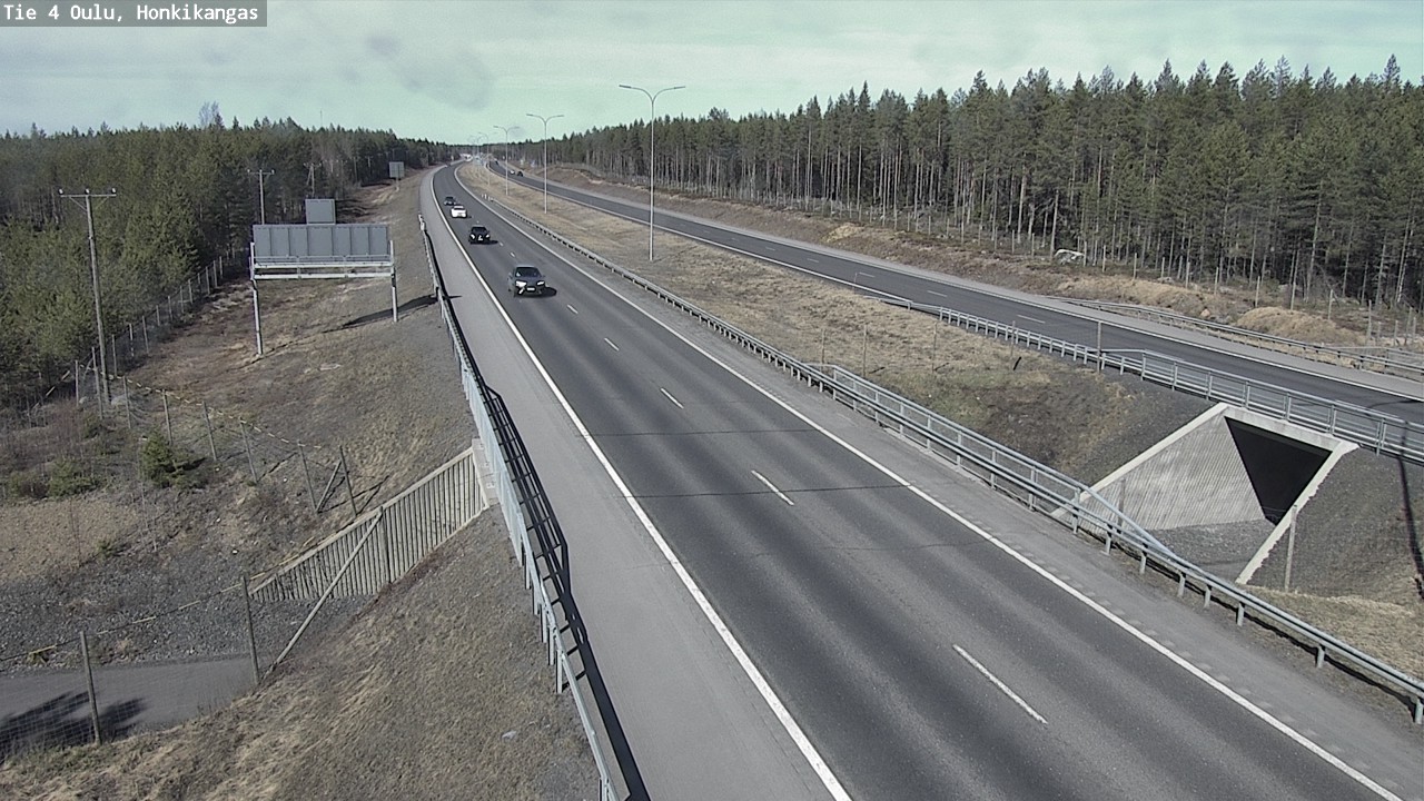 Kelikamerat Kuva Tie 4 Oulu, Honkikangas, Oulu, Pohjois-Pohjanmaa