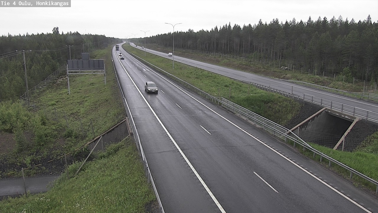 Kelikamerat Kuva Tie 4 Oulu, Honkikangas, Oulu, Pohjois-Pohjanmaa