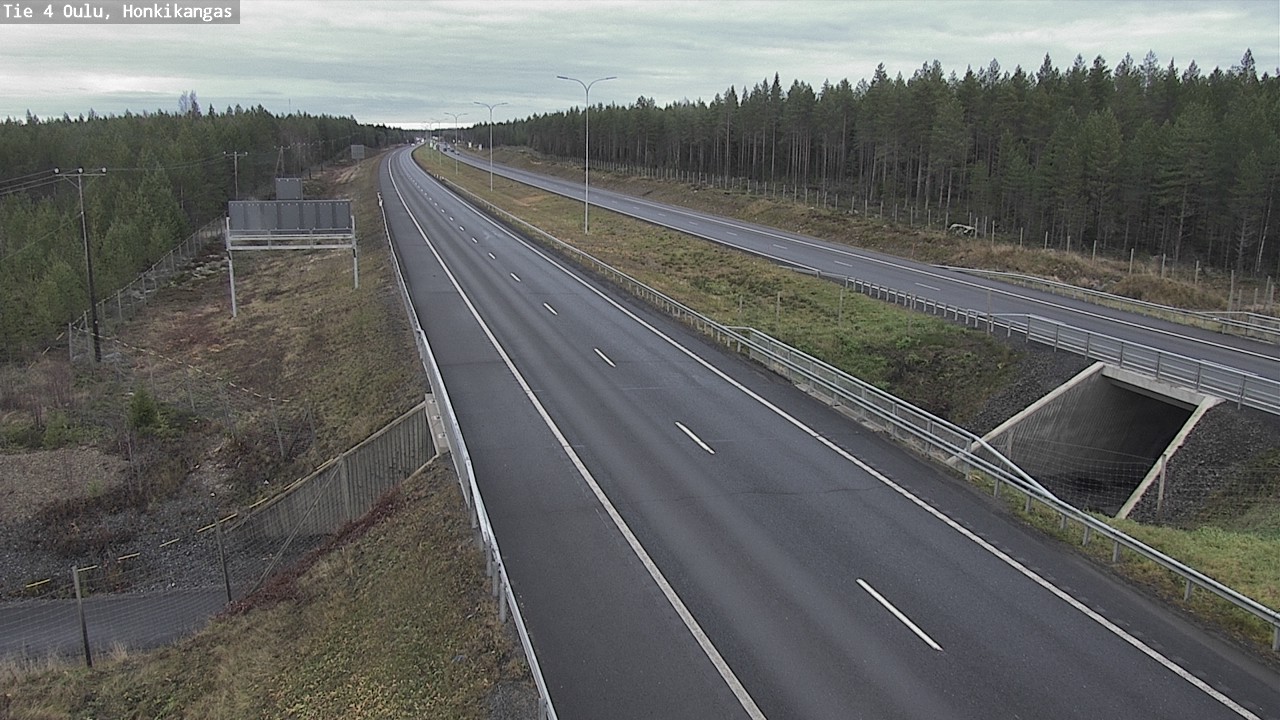 Kelikamerat Kuva Tie 4 Oulu, Honkikangas, Oulu, Pohjois-Pohjanmaa