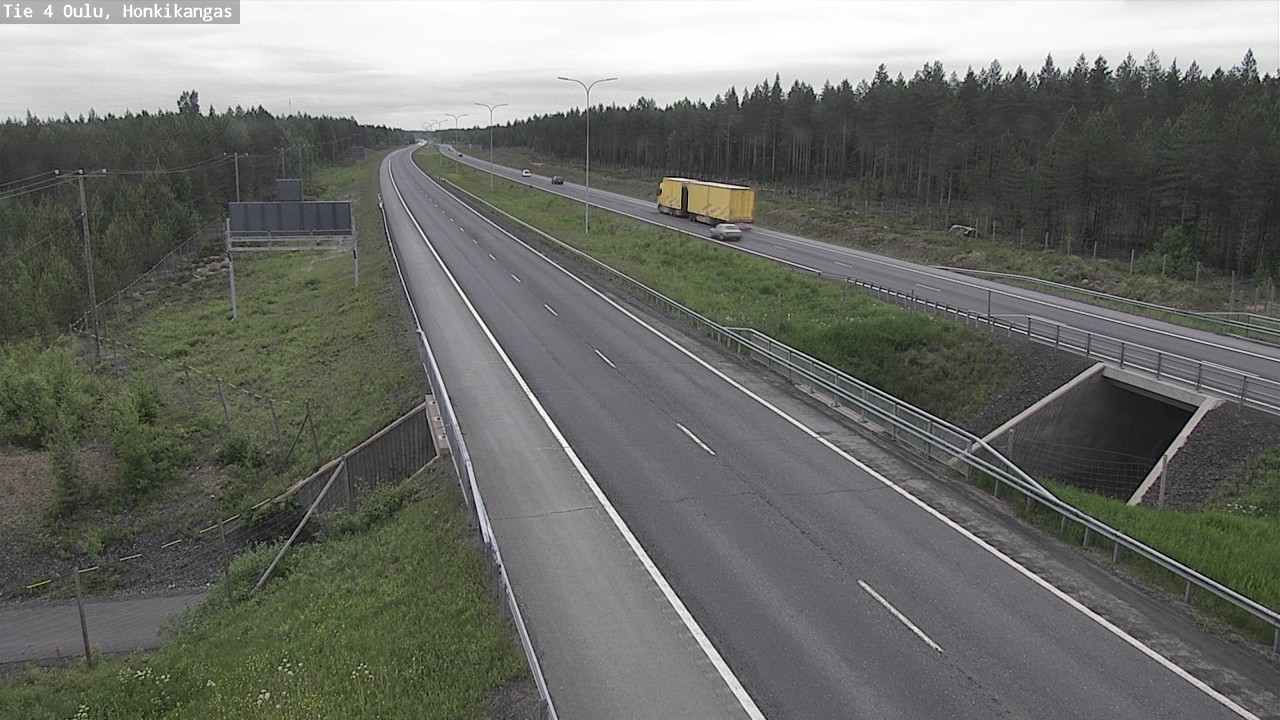 Kelikamerat Kuva Tie 4 Oulu, Honkikangas, Oulu, Pohjois-Pohjanmaa