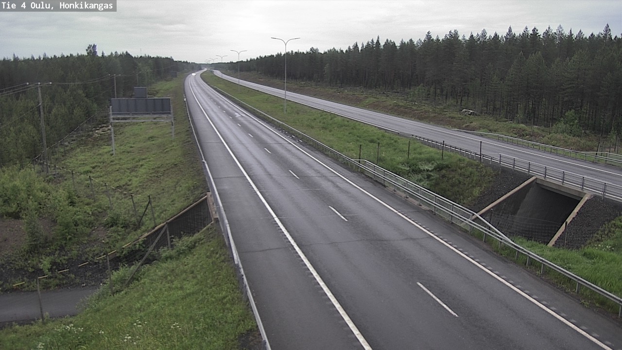 Kelikamerat Kuva Tie 4 Oulu, Honkikangas, Oulu, Pohjois-Pohjanmaa
