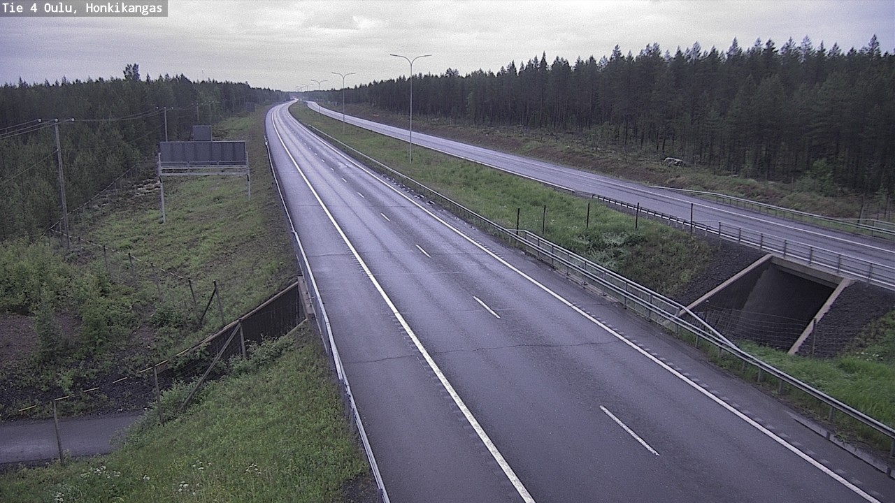 Kelikamerat Kuva Tie 4 Oulu, Honkikangas, Oulu, Pohjois-Pohjanmaa