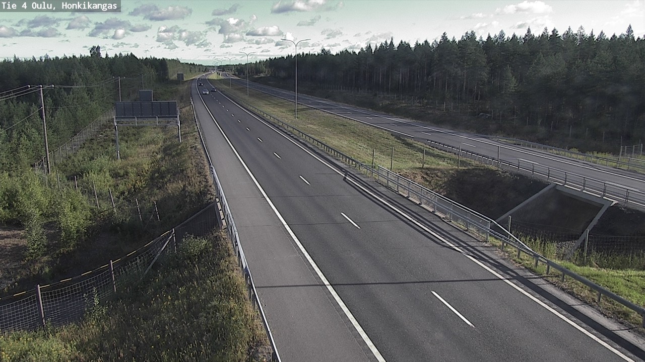 Kelikamerat Kuva Tie 4 Oulu, Honkikangas, Oulu, Pohjois-Pohjanmaa