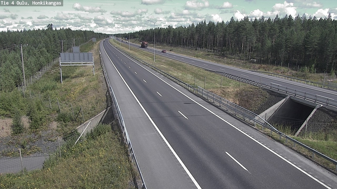 Kelikamerat Kuva Tie 4 Oulu, Honkikangas, Oulu, Pohjois-Pohjanmaa