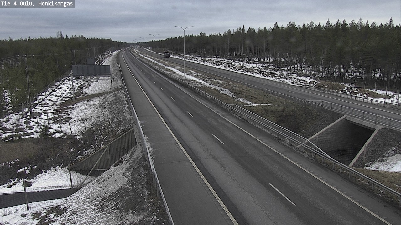 Kelikamerat Kuva Tie 4 Oulu, Honkikangas, Oulu, Pohjois-Pohjanmaa