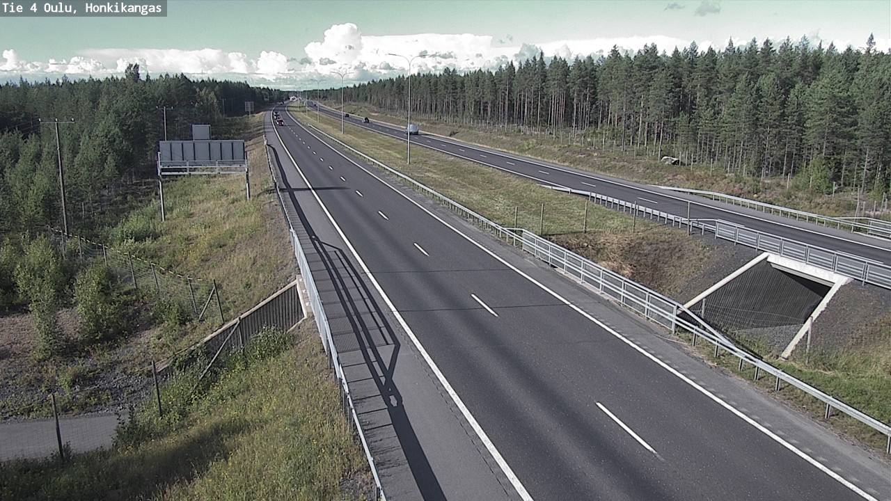 Kelikamerat Kuva Tie 4 Oulu, Honkikangas, Oulu, Pohjois-Pohjanmaa