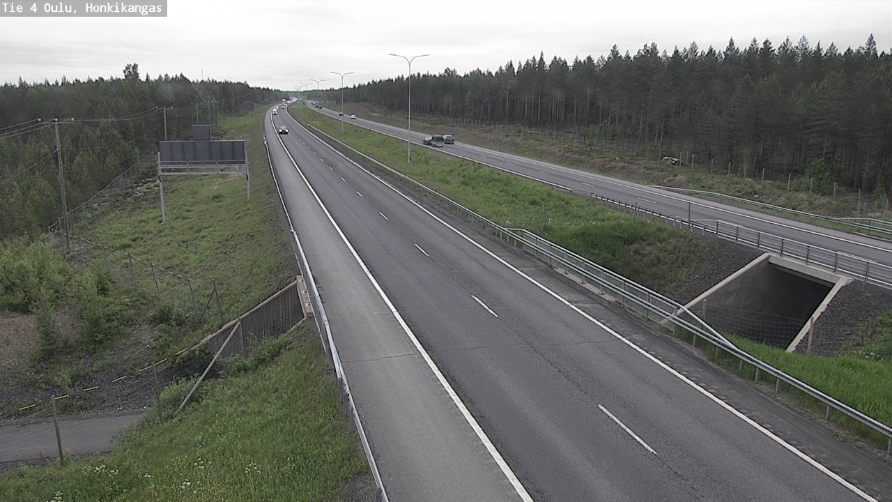 Kelikamerat Kuva Tie 4 Oulu, Honkikangas, Oulu, Pohjois-Pohjanmaa