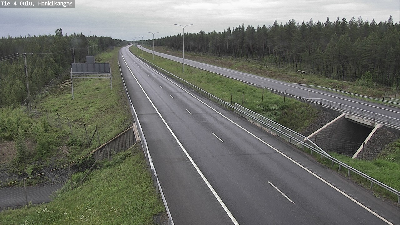 Kelikamerat Kuva Tie 4 Oulu, Honkikangas, Oulu, Pohjois-Pohjanmaa
