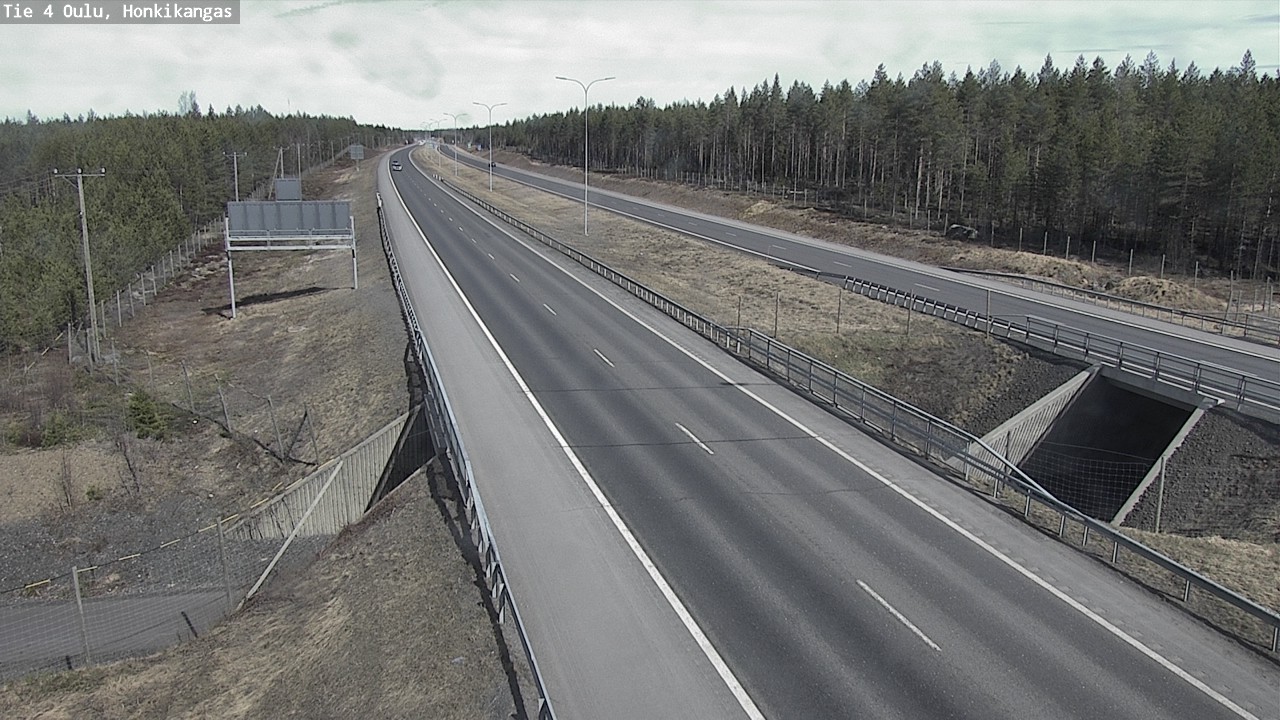 Kelikamerat Kuva Tie 4 Oulu, Honkikangas, Oulu, Pohjois-Pohjanmaa