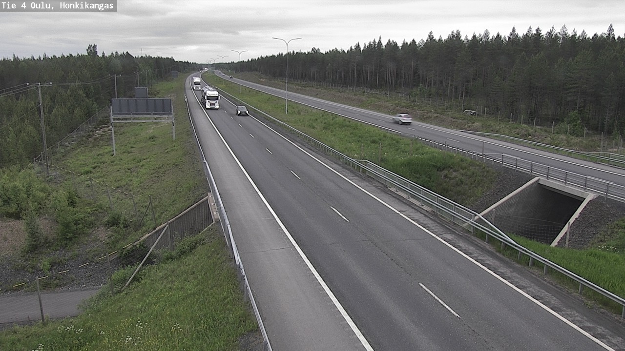 Kelikamerat Kuva Tie 4 Oulu, Honkikangas, Oulu, Pohjois-Pohjanmaa