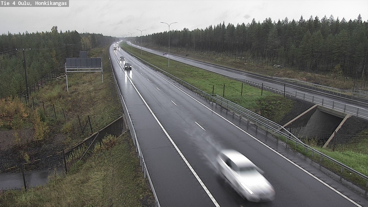 Kelikamerat Kuva Tie 4 Oulu, Honkikangas, Oulu, Pohjois-Pohjanmaa