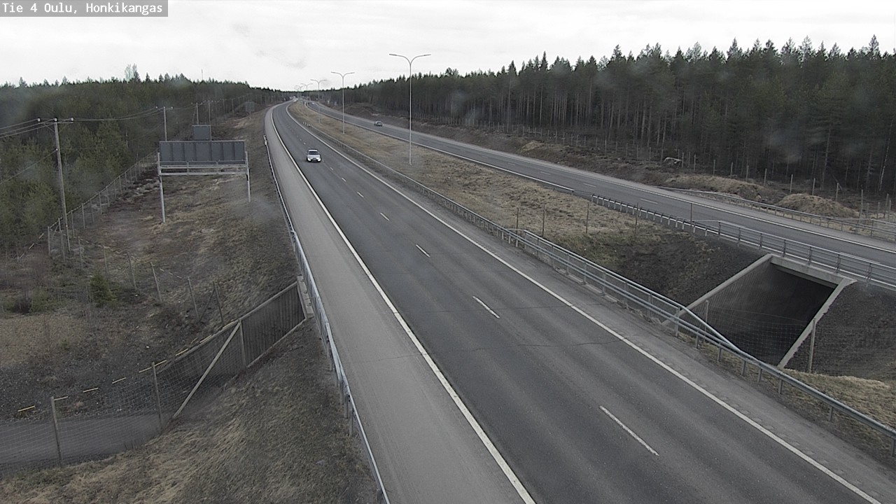 Kelikamerat Kuva Tie 4 Oulu, Honkikangas, Oulu, Pohjois-Pohjanmaa